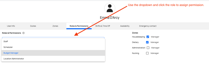 Assign Permissions