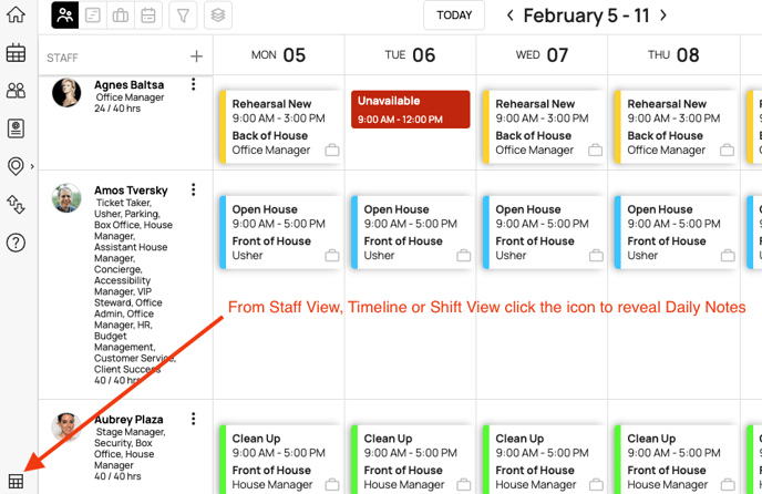 Daily Notes One