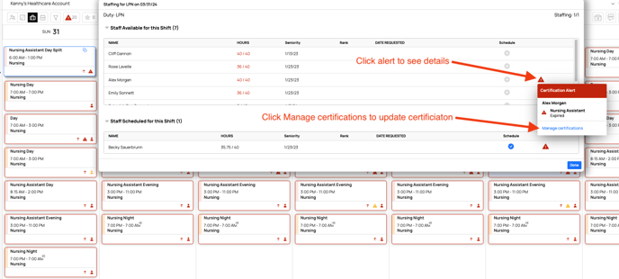 Shift View Certification Details Revealed