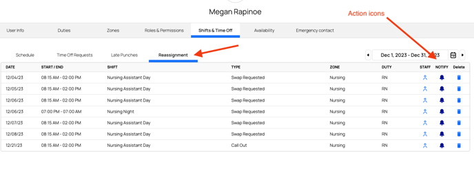 reassignment