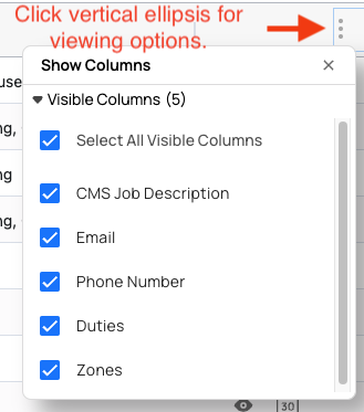 vertical ellipsis for categories